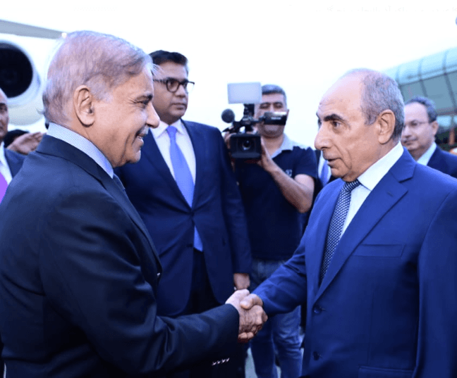 PM arrives in Baku on two-day official visit