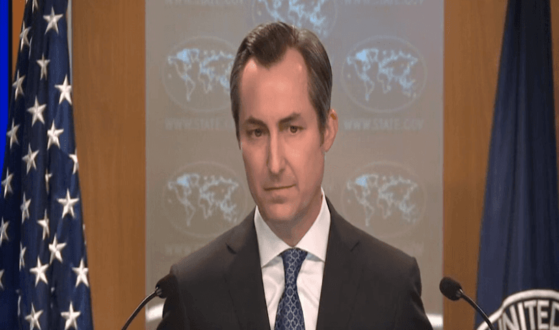 ایک جماعت کےسربراہ کےالزامات کوپہلےبھی مسترد کرچکے ہیں: امریکہ