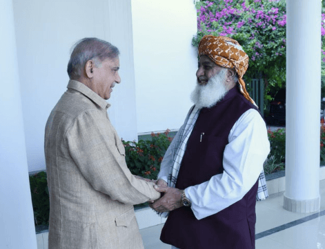 Shehbaz, Fazl discuss political situation