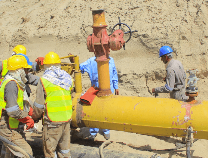 Gas Supply from Wali Gas field injected into SNGPL’s network