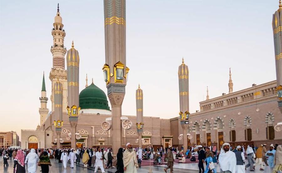 سات لاکھ سے زائد عازمین حج مدینہ منورہ پہنچ چکے،سعودی حکام