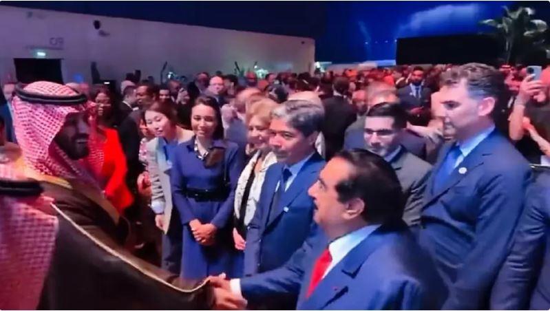 سعودی عرب کے ولی عہدہ شہزادہ محمد بن سلمان ایکسپو 2030 کی میزبانی کے لیے پیرس پہنچ گئے