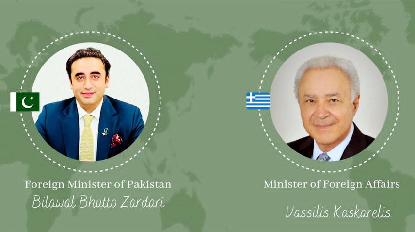 FM Bilawal discuss boat tragedy with Greek counterpart