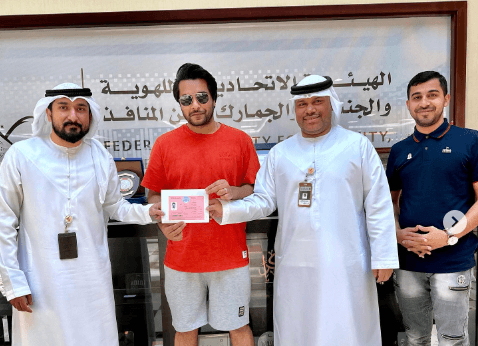 Singer Asim Azhar gets UAE golden visa