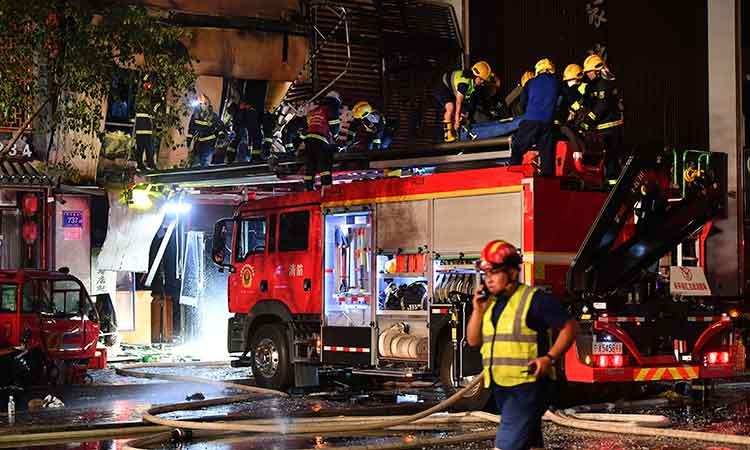 Gas explosion at a barbecue restaurant in China kills 31, 9 detained