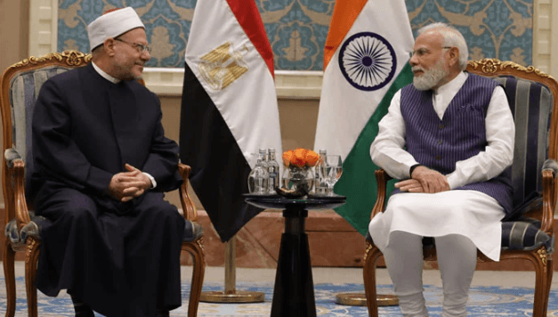 Modi breaks 26-year gap with visit to Egypt