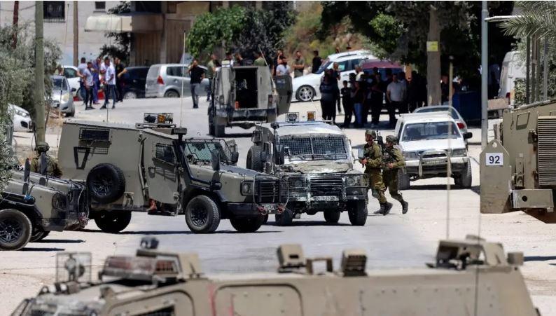 اسرائیل کا جنین میں فلسطینیوں کے مہاجر کیمپ پر فضائی حملہ،4فلسطینی شہید