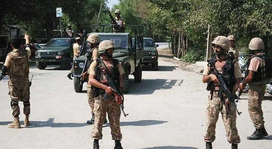 پاک فوج کا بلوچستان کے علاقے ہوشاب میں دہشت گردوں کیخلاف آپریشن،2 فوجی جوان شہید