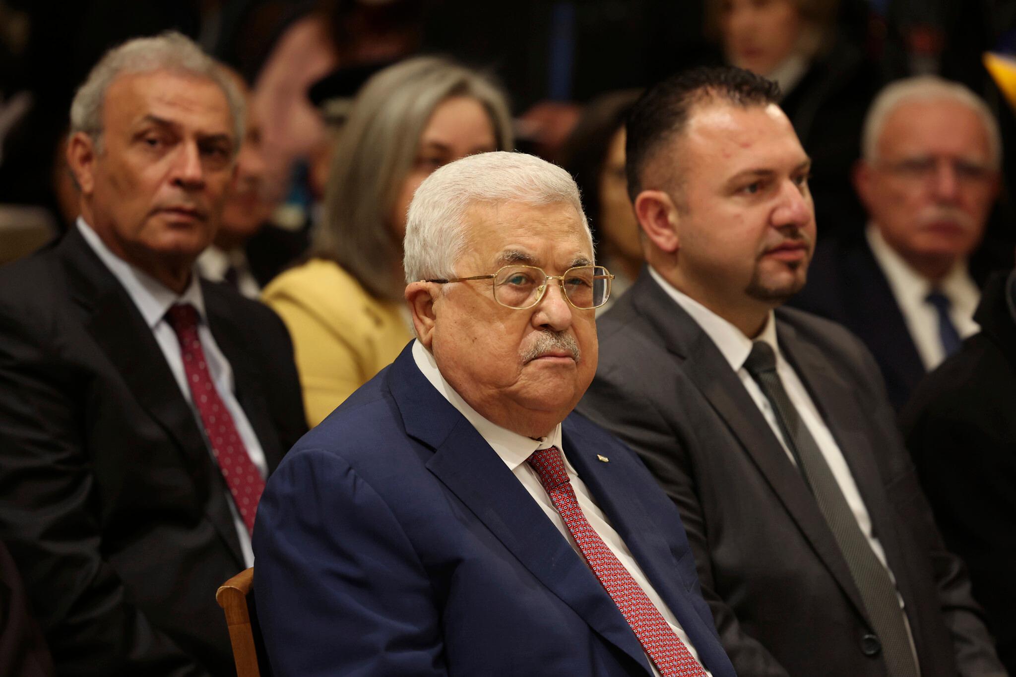 Palestinian President suspends security cooperation with Israel