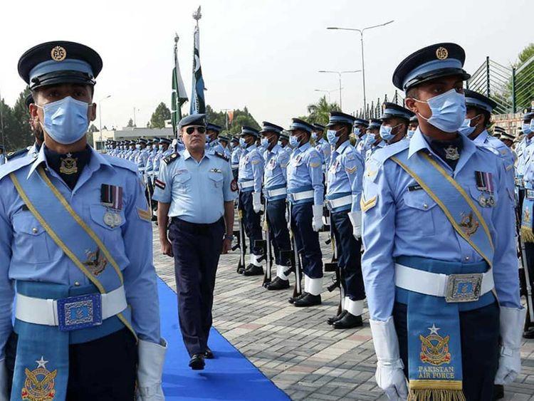 پاک فضائیہ ایئرہیڈ کوارٹرزمیں 75واں یوم آزادی روایتی جوش و جذبے سے منایا گیا