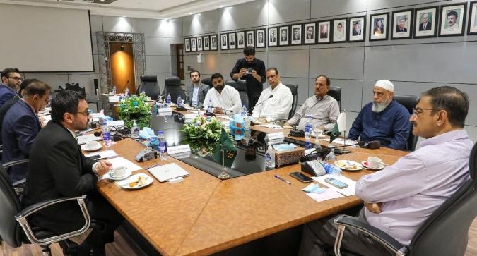 Zaka Ashraf chairs first meeting of PCB committee