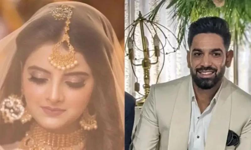 Haris Rauf, Muznah's Walima pictures go viral