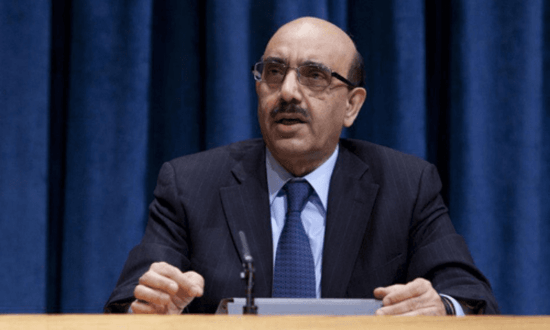 Masood Khan urges Pak diaspora to invest in Pakistan, bring US businesses to country