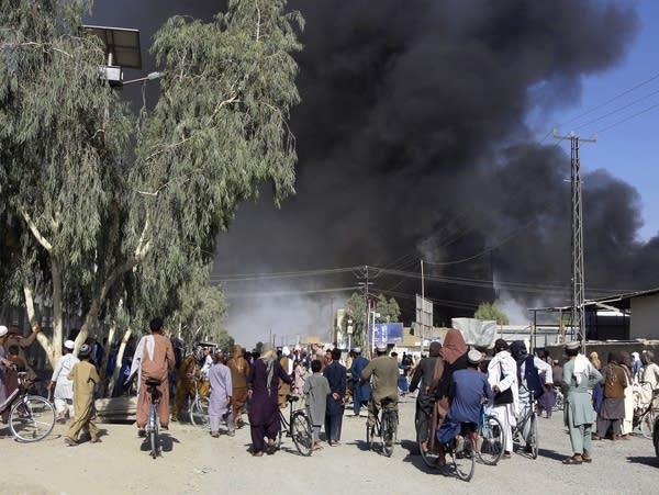 Taliban near Kabul’s outskirts, seize two more provinces, and attack north Afghan city