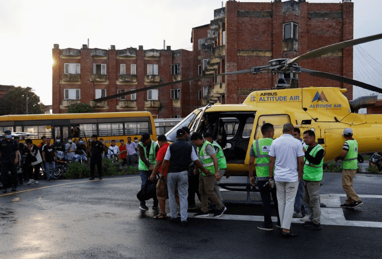 Bodies of six killed in Nepal chopper crash retrieved