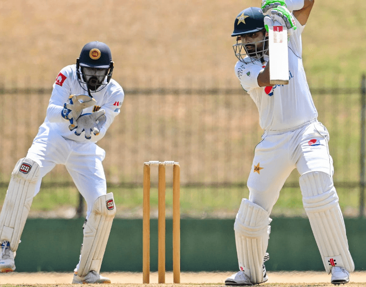 Babar Azam and Saud Shakeel hit early form