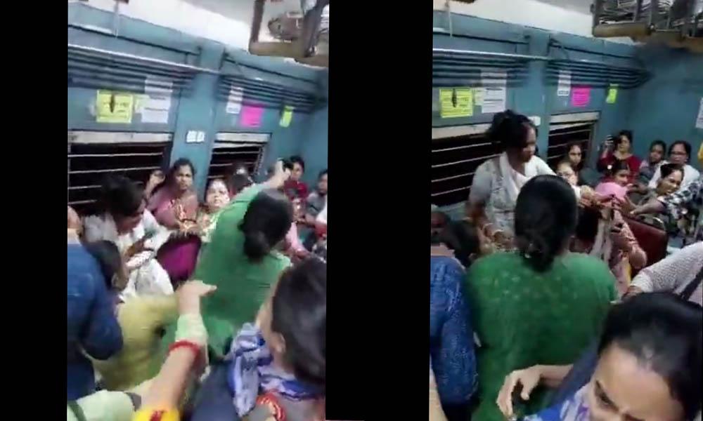 Video of female passengers fighting on train goes viral