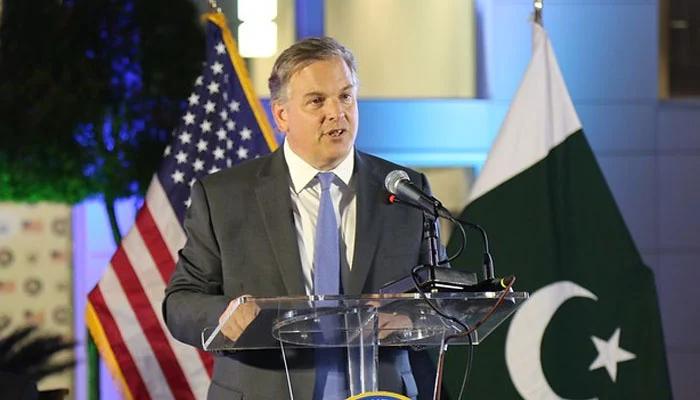 US ambassador denies interfere in Pakistan's political affairs