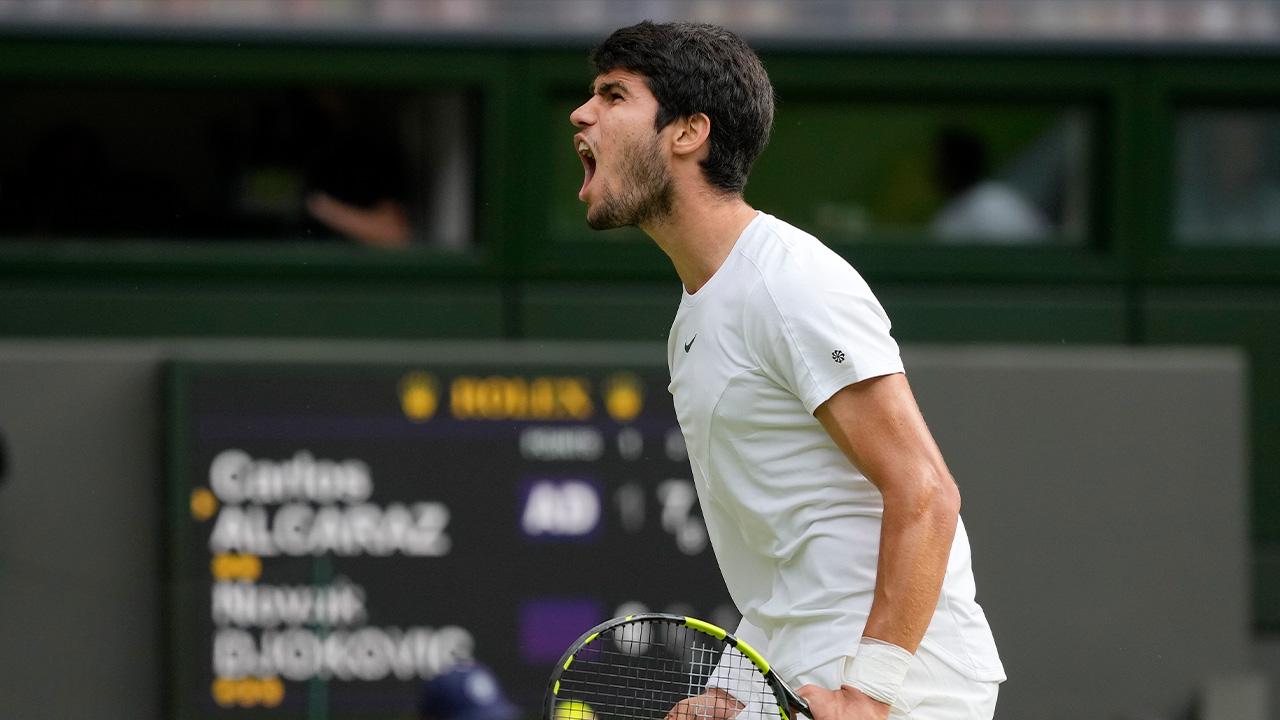 Alcaraz beats Djokovic to win Wimbledon title