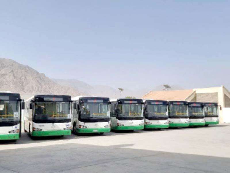 Green Bus services officially commenced in Quetta