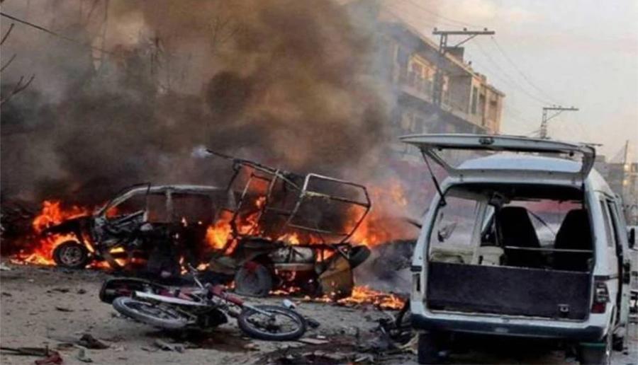 باڑہ بازار میں تھانے کے قریب دھماکہ، ایک پولیس اہلکار شہید، 10 افراد زخمی