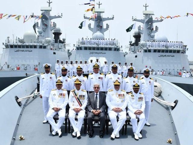 پاک بحریہ کے بیڑے میں دو جنگی جہاز  پی این ایس شاہجہاں اور ٹیپو سلطان کی شمولیت