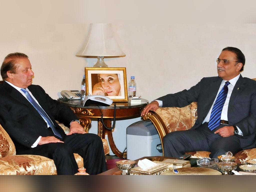 نگران سیٹ اپ کیلیے توڑ جوڑ ،آصف زردادی کے بعد نوازشریف  بھی دبئی پہنچ گئے