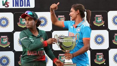 ICC suspends Indian Women's Cricket Team captain for 2 matches 