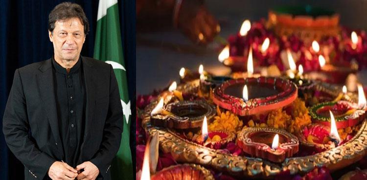 'Happy Diwali': PM Khan felicitates Hindu community on festival of lights 