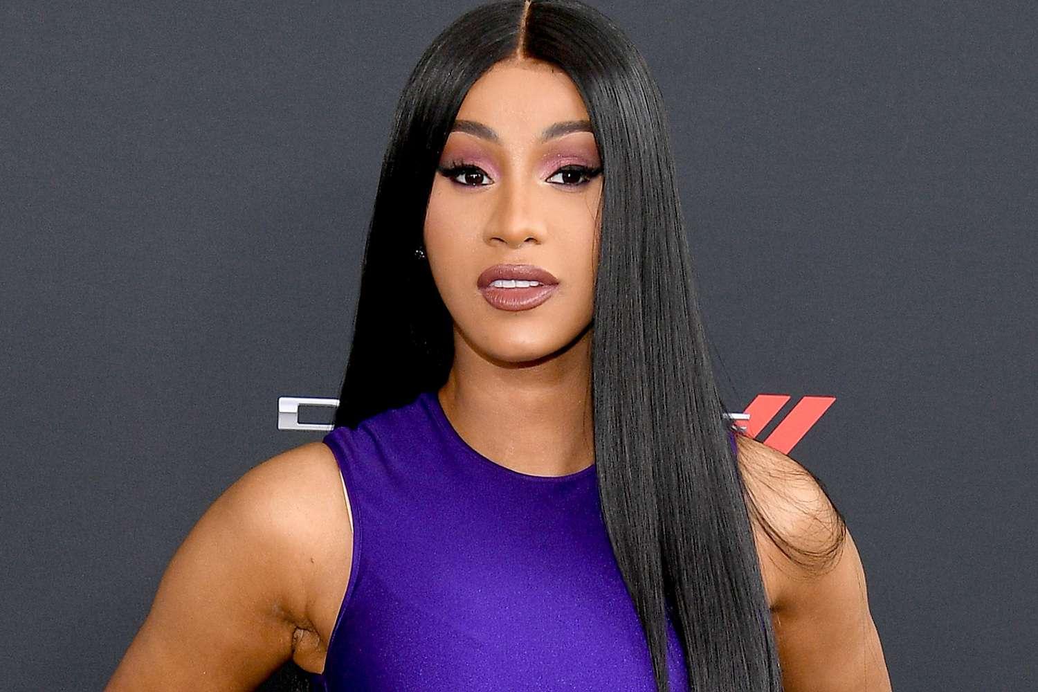 American rapper, Cardi B attacked during a concert