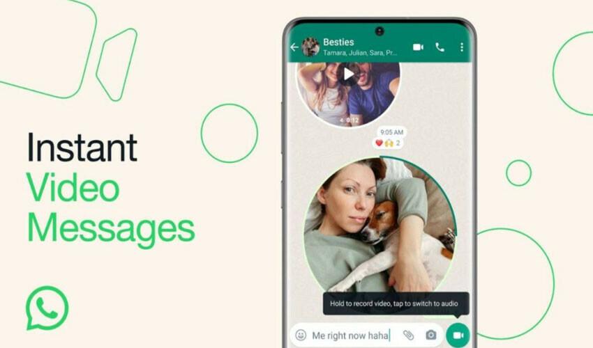 WhatsApp introduces 60-second video messages in chats