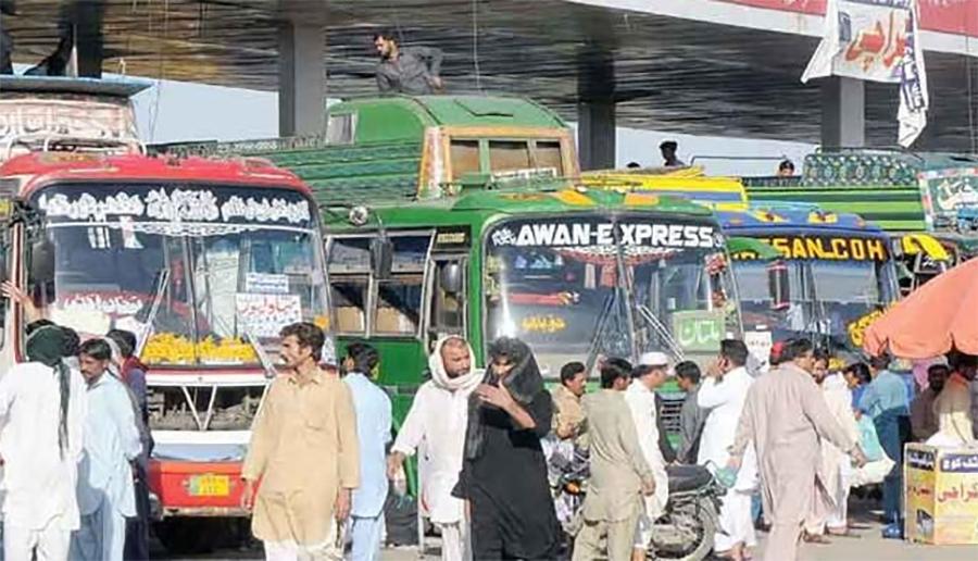 ٹرانسپورٹرز کا کرایوں میں خود ساختہ اضافہ