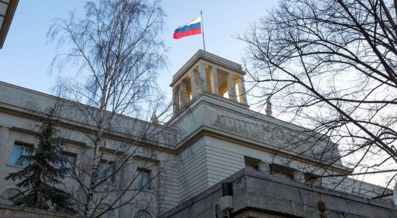 Russian diplomat found dead outside country's embassy in Germany