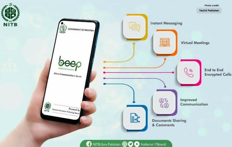 Pakistan launches 'beep' social media app for govt employees