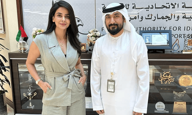 UAE honors Saba Qamar with golden visa