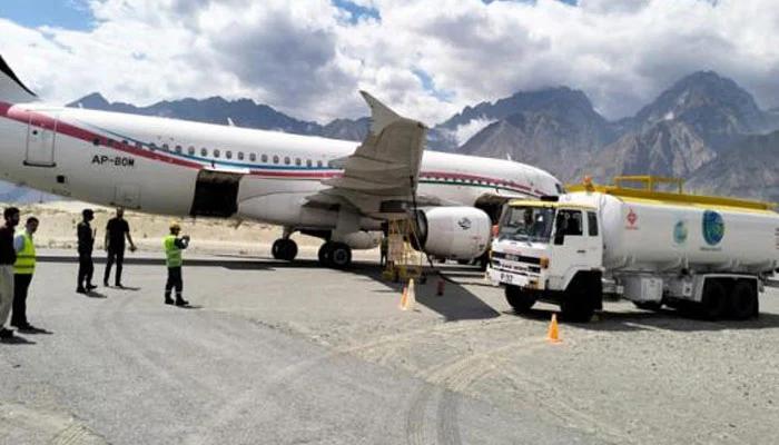 Aircrafts’ refueling at Skardu airport now possible