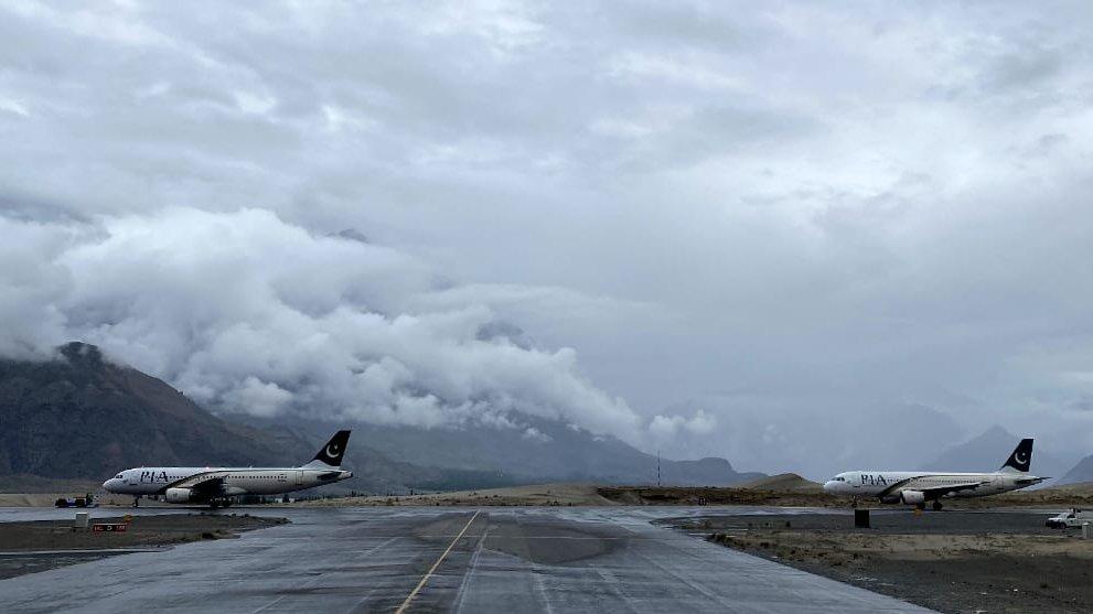 First international flight lands at Skardu Airport