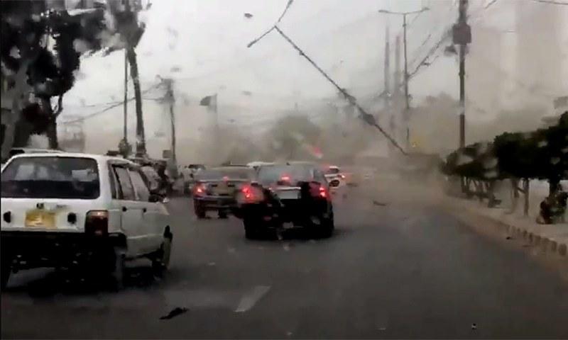 Rain, strong winds expected in Karachi today