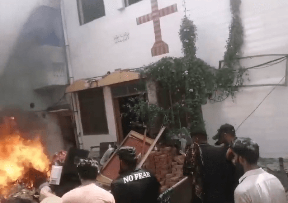 Churches vandalized in Faisalabad amid blasphemy allegations