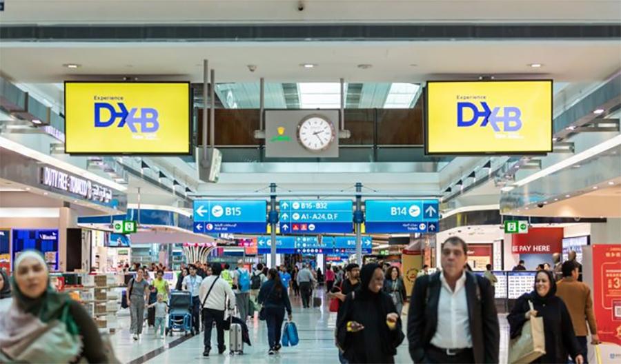 دبئی انٹرنیشنل ایئرپورٹ پر مسافروں کی آمد میں اضافہ ہو رہا ہے،مطارات دبئی