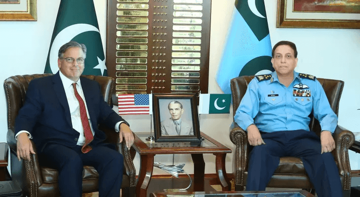 US Ambassador calls on Pak Air Chief