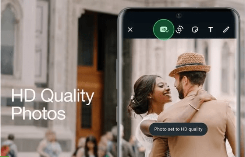 WhatsApp allow users to send HD images