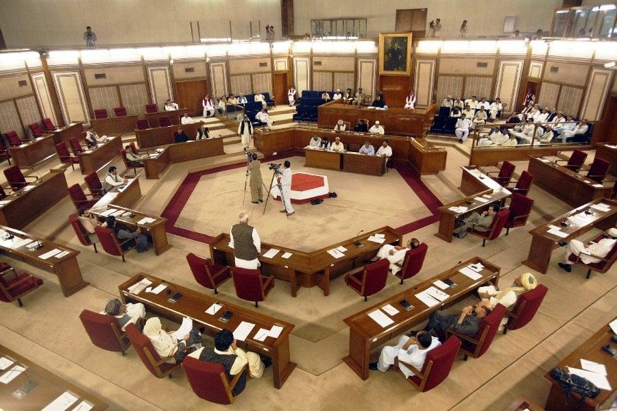 Five members of Balochistan interim cabinet takes oath