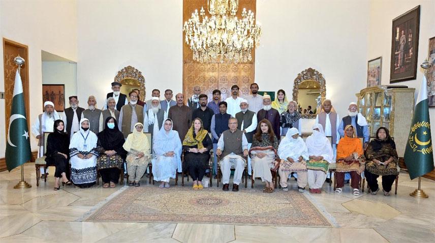 President stresses collective efforts for welfare of elderly, poor people