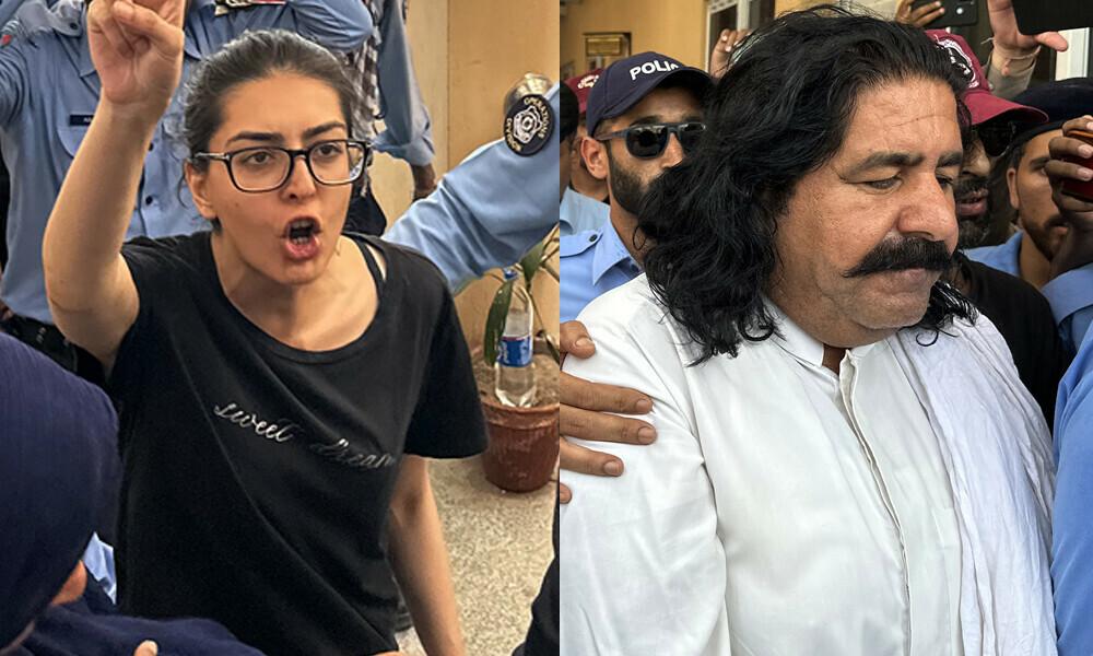 Imaan Mazari, Ali Wazir sent to Adiala jail on judicial remand