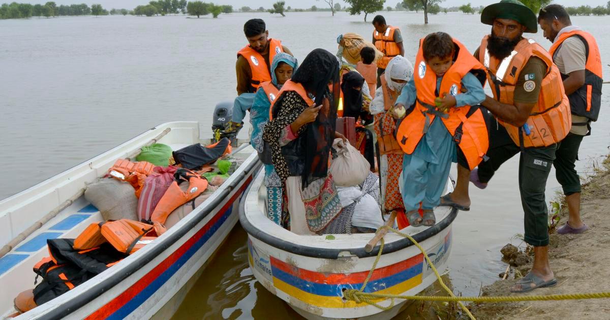 Over 8,000 evacuated to safety from flood-hit areas of Punjab