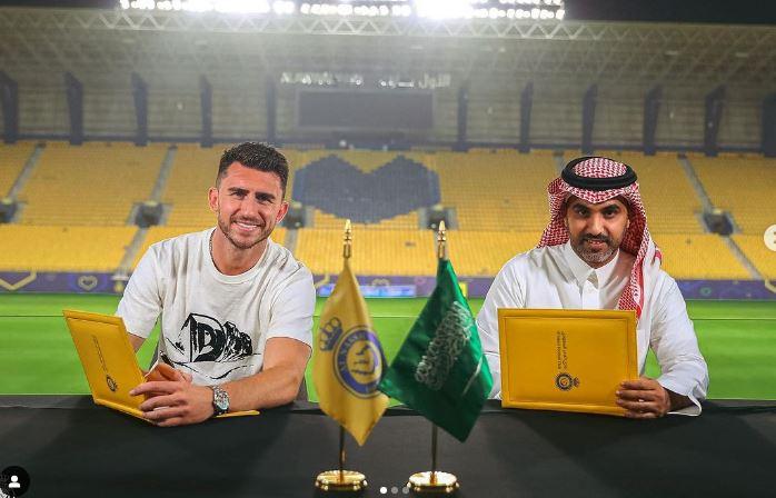  ہسپانوی فٹ بالر  کی  مانچسٹر سٹی چھوڑ کر سعودی ٹیم النصر میں شمولیت