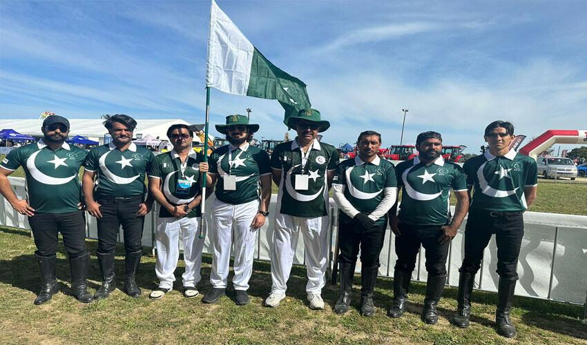 Pakistan clinches bronze medal on the first day of Tent Pegging WC 2023