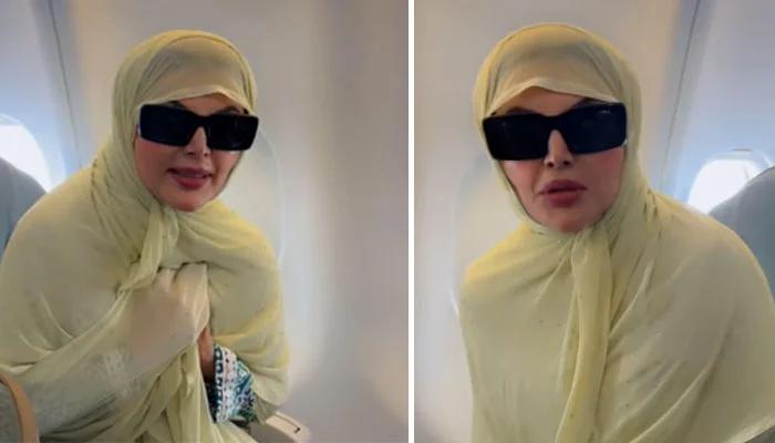 بلاواآگیا ،عمرہ پر جا رہی ہوں،راکھی ساونت کا ویڈیو پیغام