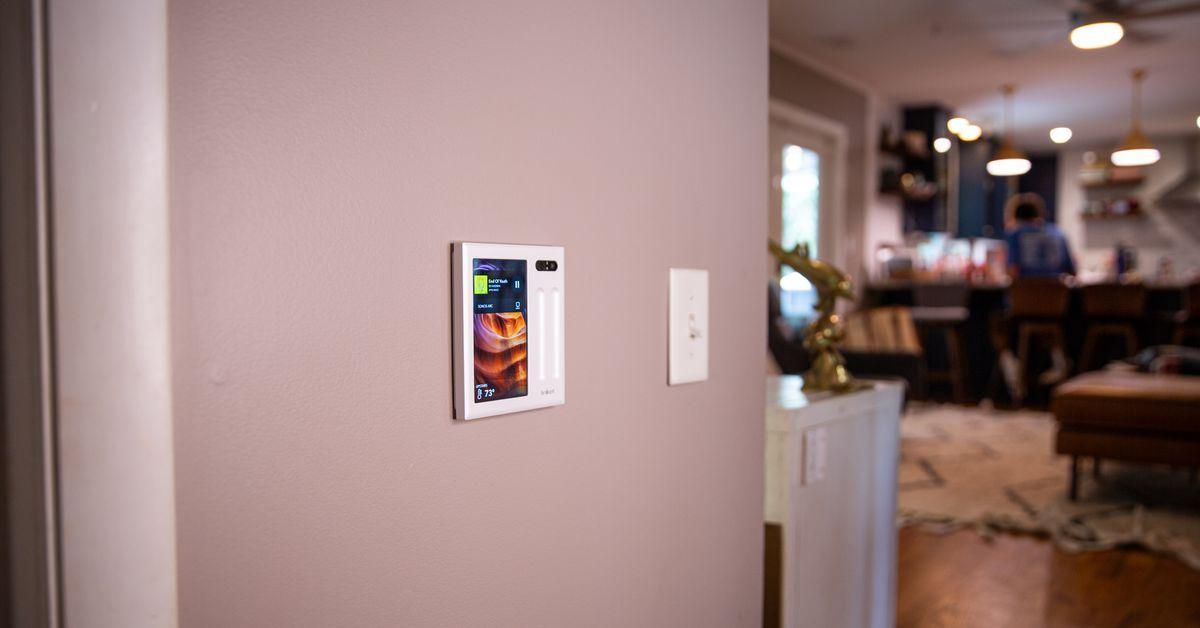 Brilliant’s new smart home controller makes it easier to put a touchscreen on your wall